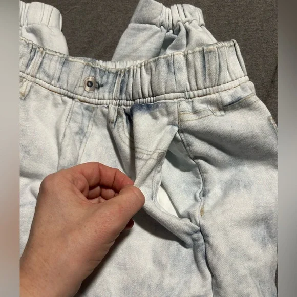 Rag & Bone Miramar Slip On Faux Jean Denim look Joggers size xxs Cotton - Picture 6 of 14